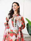 Coral Bloom Co - ord Set - Navvi.in