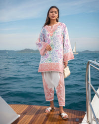 Coral Breeze Co - ord Set - Navvi.in
