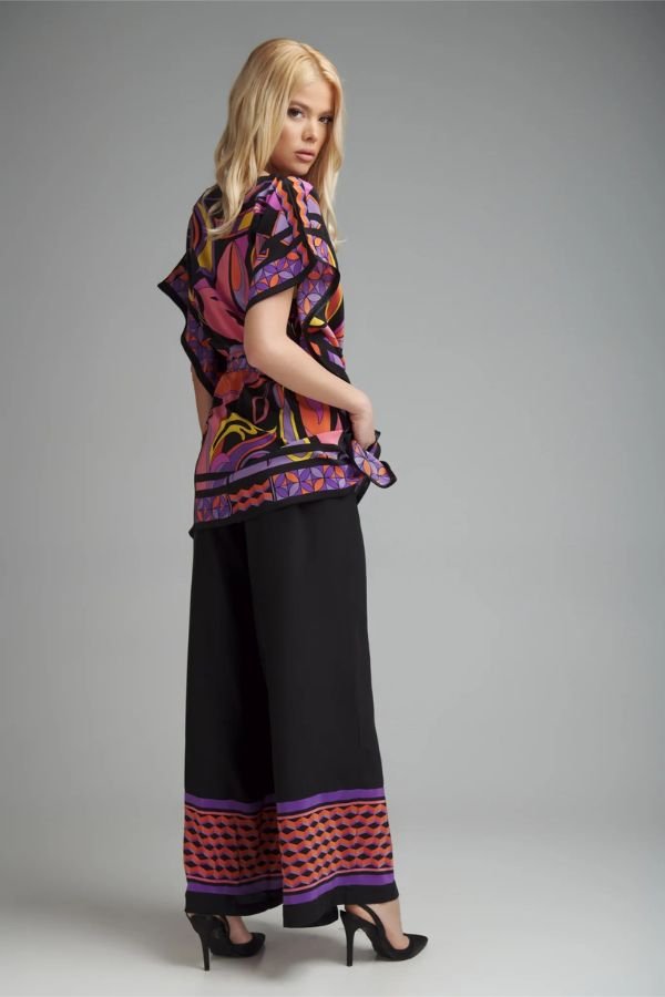 Crepe Co - Ord Set With Belt - Navvi.in