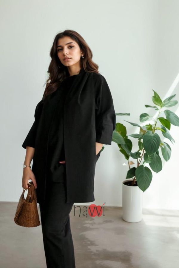 Cyra Single Tone Co - ord Set (2 Colors) - Navvi.in