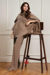 Cyra Single Tone Co - ord Set (2 Colors) - Navvi.in