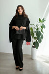Cyra Single Tone Co - ord Set (2 Colors) - Navvi.in