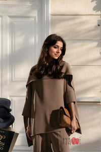Cyra Single Tone Co - ord Set (2 Colors) - Navvi.in