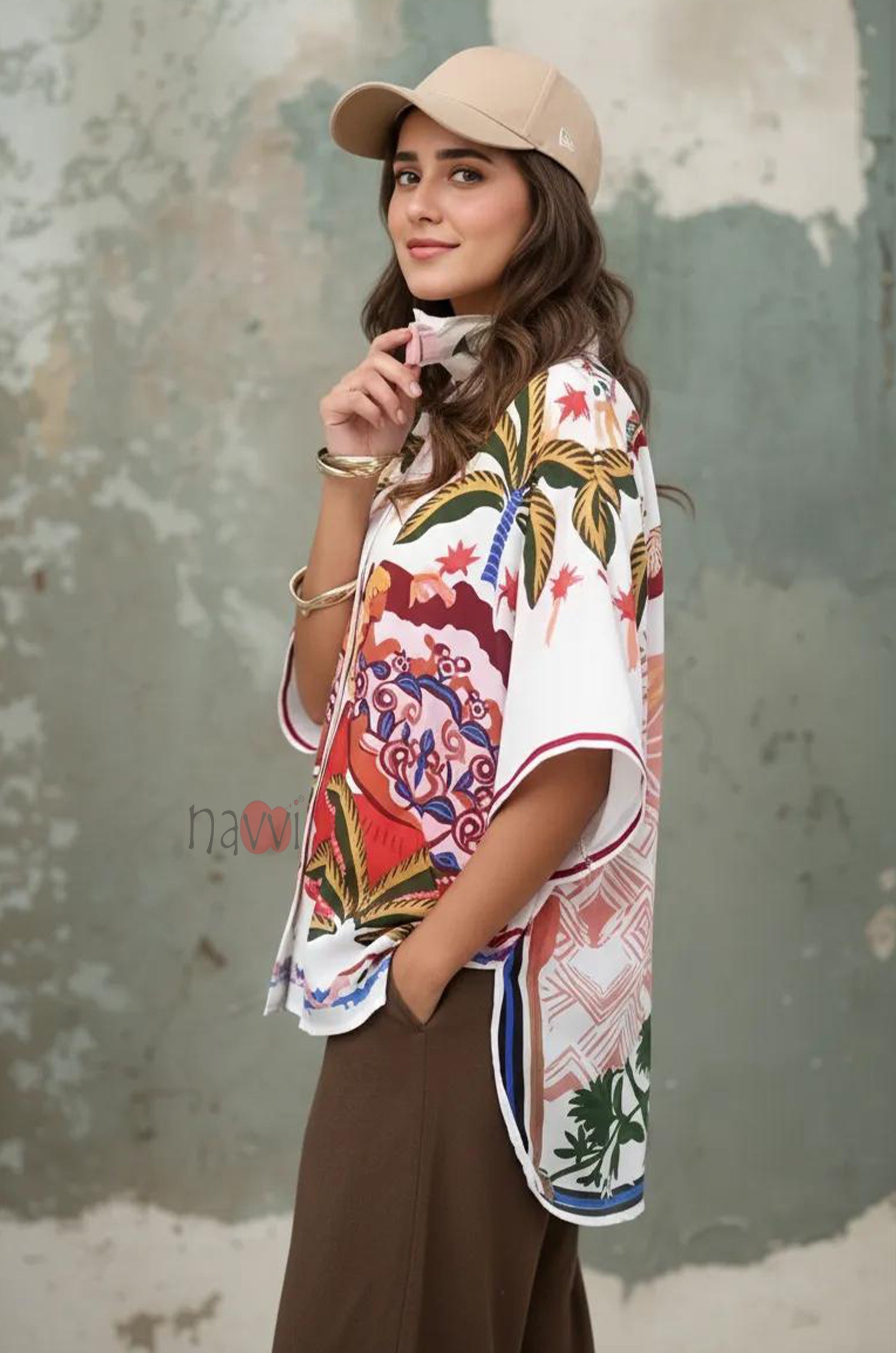 Summer Vibe Printed Casual Shirt