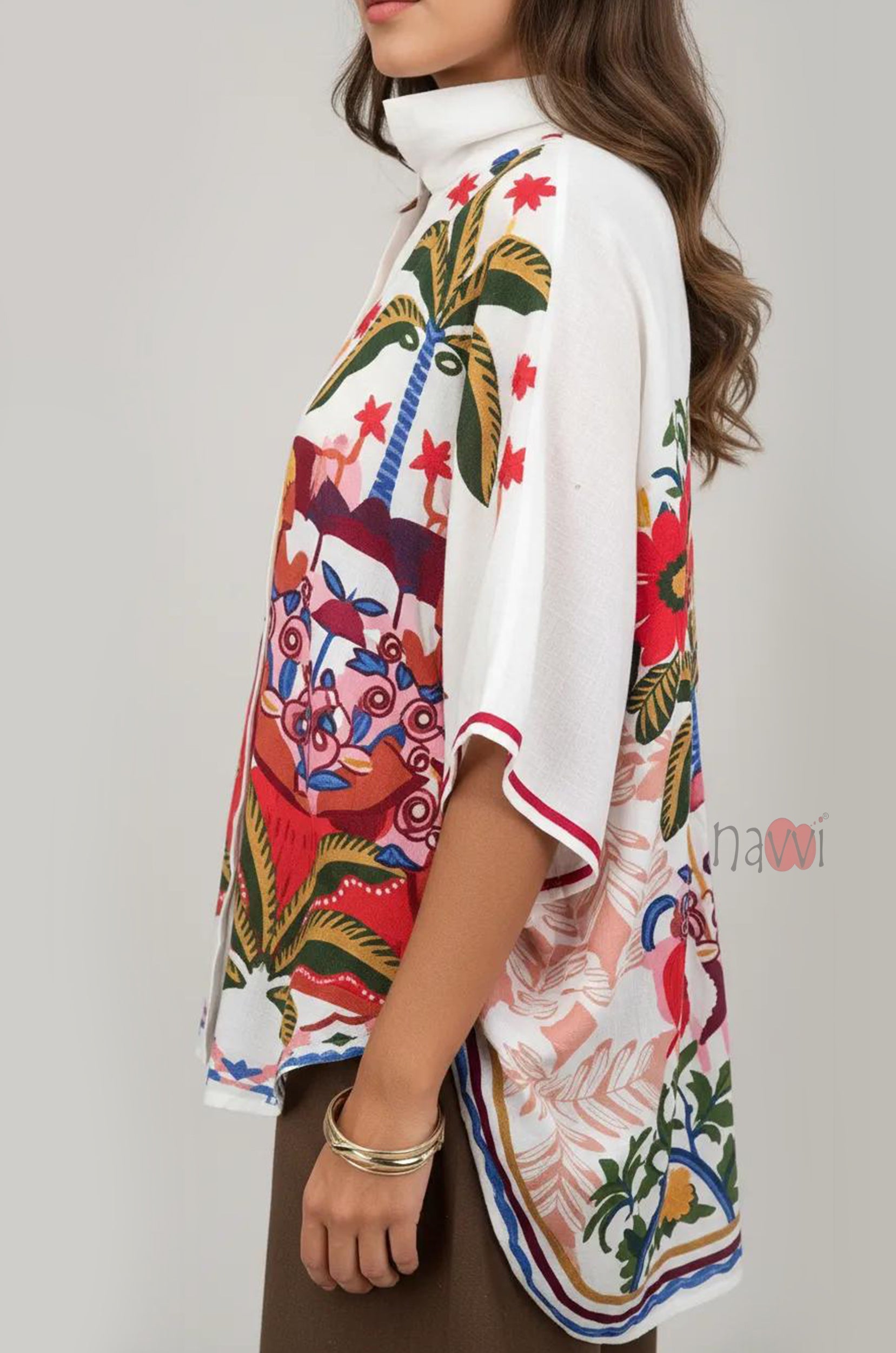 Summer Vibe Printed Casual Shirt