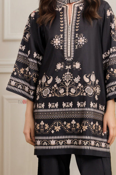Designer Black Occasion Wear (Dupatta Not included) - Navvi.in