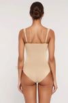 Diamond Neck Tummy Control Brief Bodysuit - Navvi.in