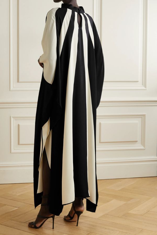 Divine Vertical Layered Kaftan - Navvi.in