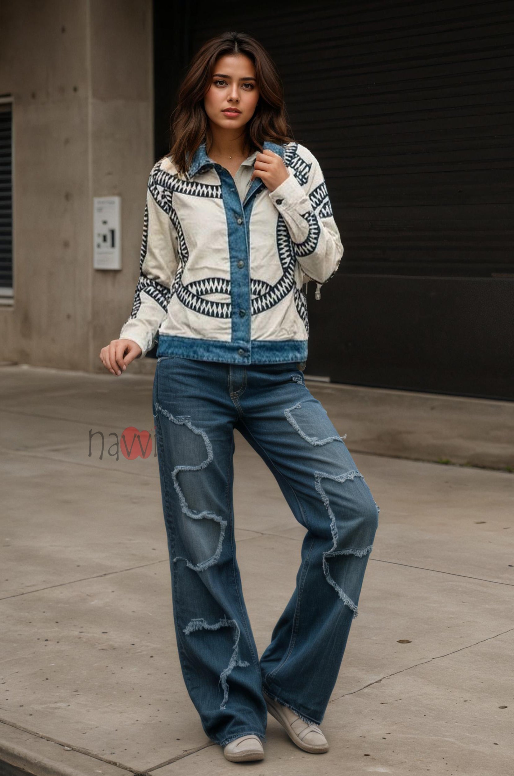 Indigo Nomad Denim Shirt - Navvi.in