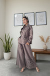 Casual Chic Threadwork Co-ord Set for Women