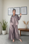 Casual Chic Threadwork Co-ord Set for Women