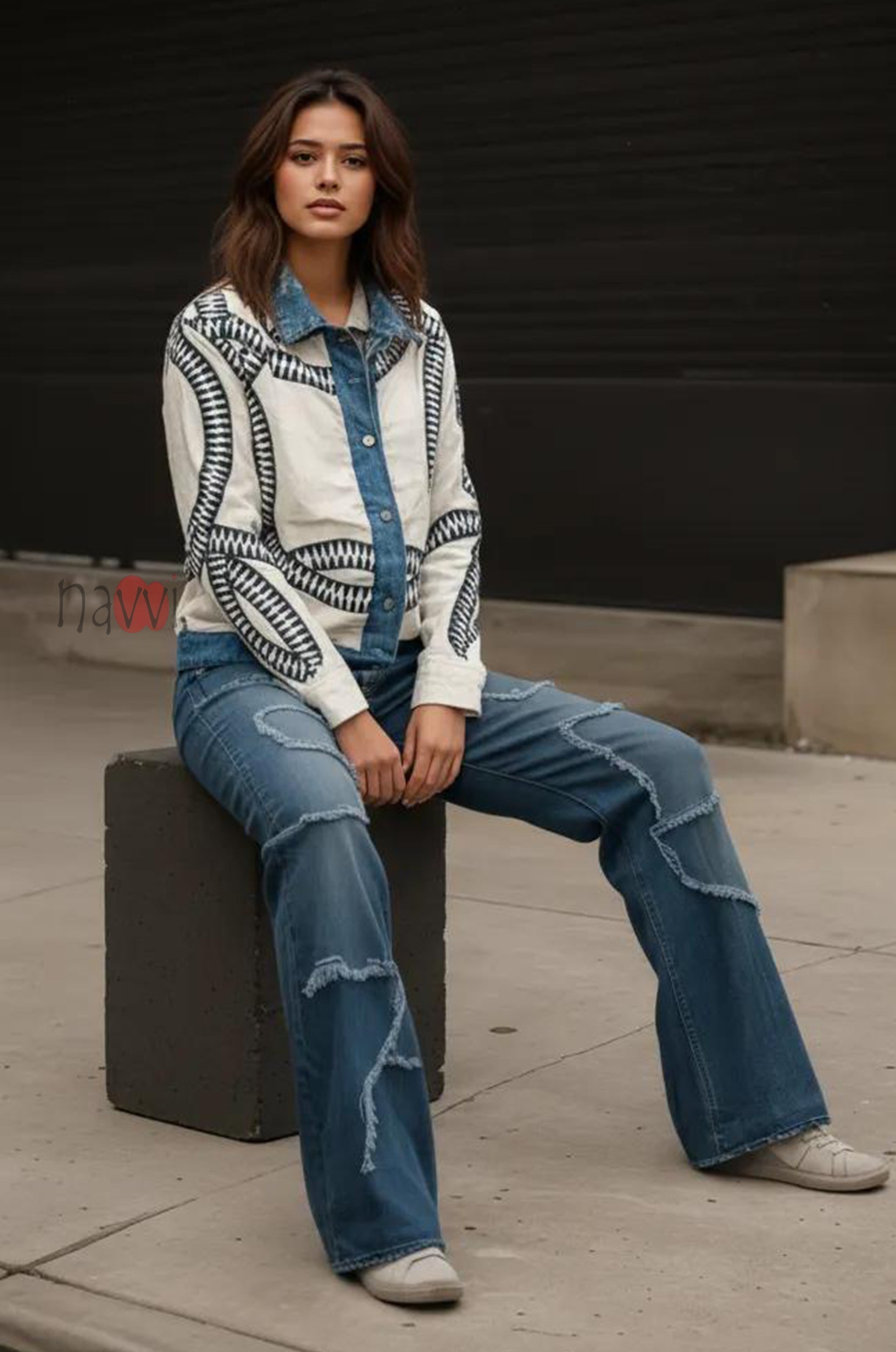 Indigo Nomad Denim Shirt - Navvi.in