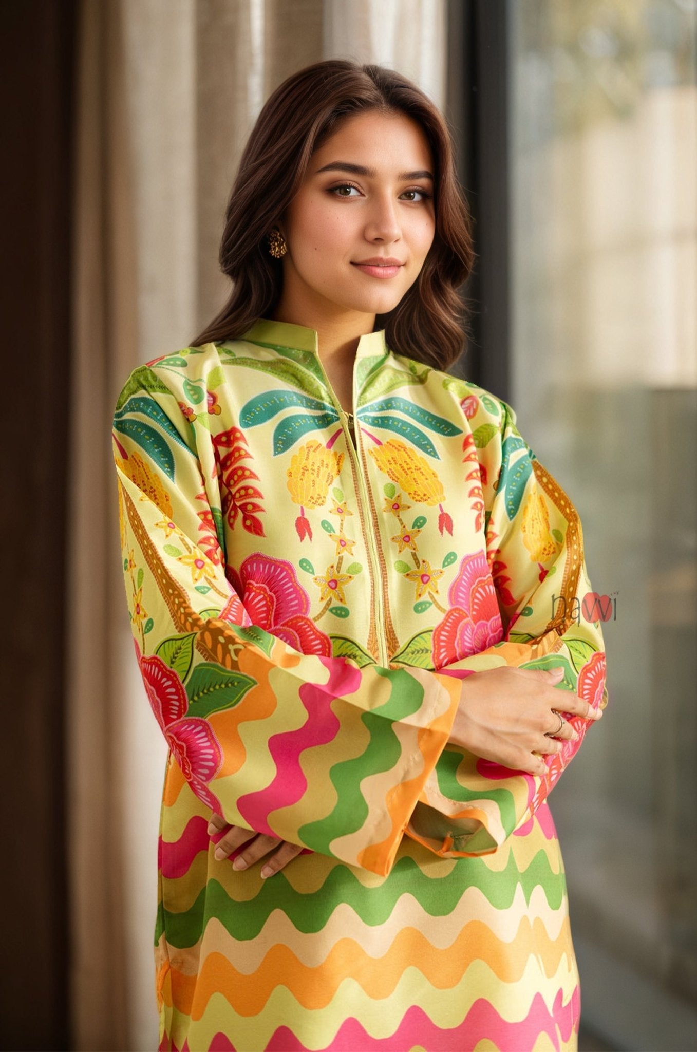 Fiesta Vibes Statement Co - ord Set - Navvi.in