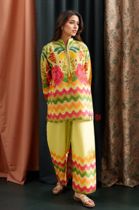 Fiesta Vibes Statement Co - ord Set - Navvi.in