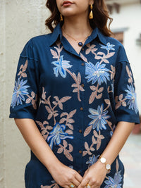 Floral Delight Co - ord Set - Navvi.in