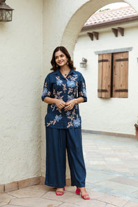 Floral Delight Co - ord Set - Navvi.in
