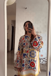 Floral Designer Co - ord Set - Navvi.in