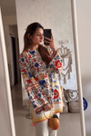 Floral Designer Co - ord Set - Navvi.in