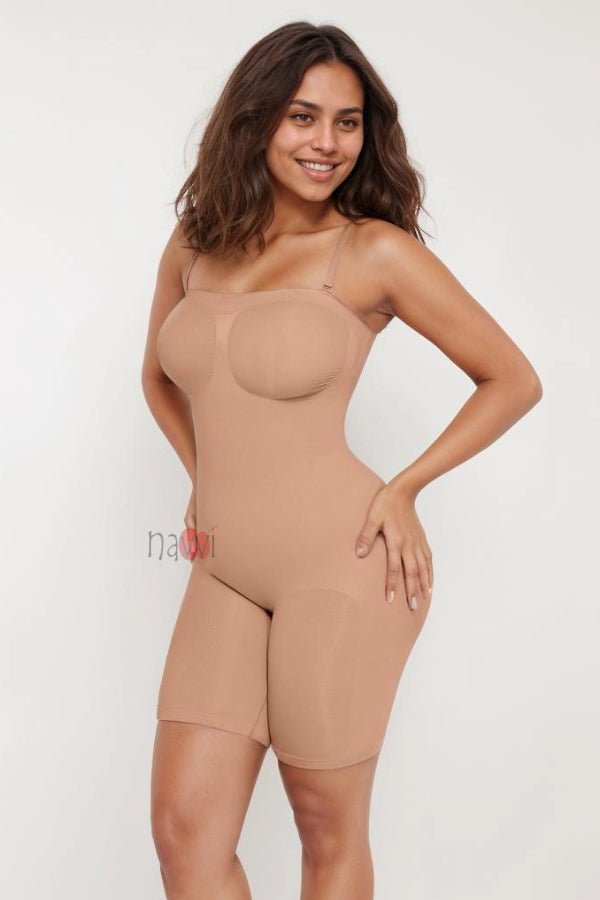 Full Body Compression Shapewear Bodysuit - Navvi.in