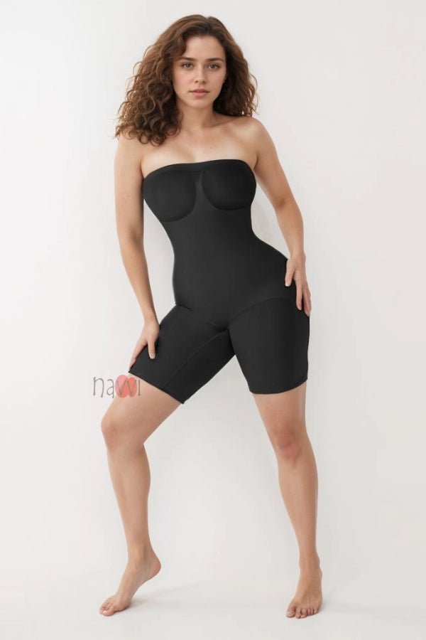 Full Body Compression Shapewear Bodysuit - Navvi.in