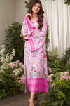 Floral Printed Kaftan Dress