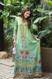 Tropical Vibe Printed Dress