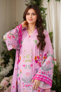 Floral Printed Kaftan Dress