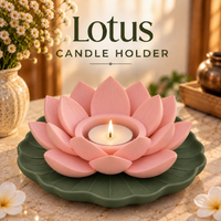 Decorative Lotus Flower Tealight Candle Holder