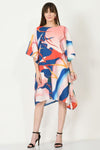 Geometric Short Kaftan - Navvi.in