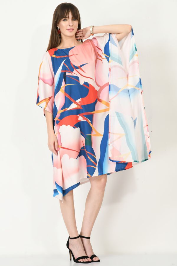 Geometric Short Kaftan - Navvi.in