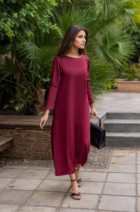 Blush Nude Straight Kurta Pant Set