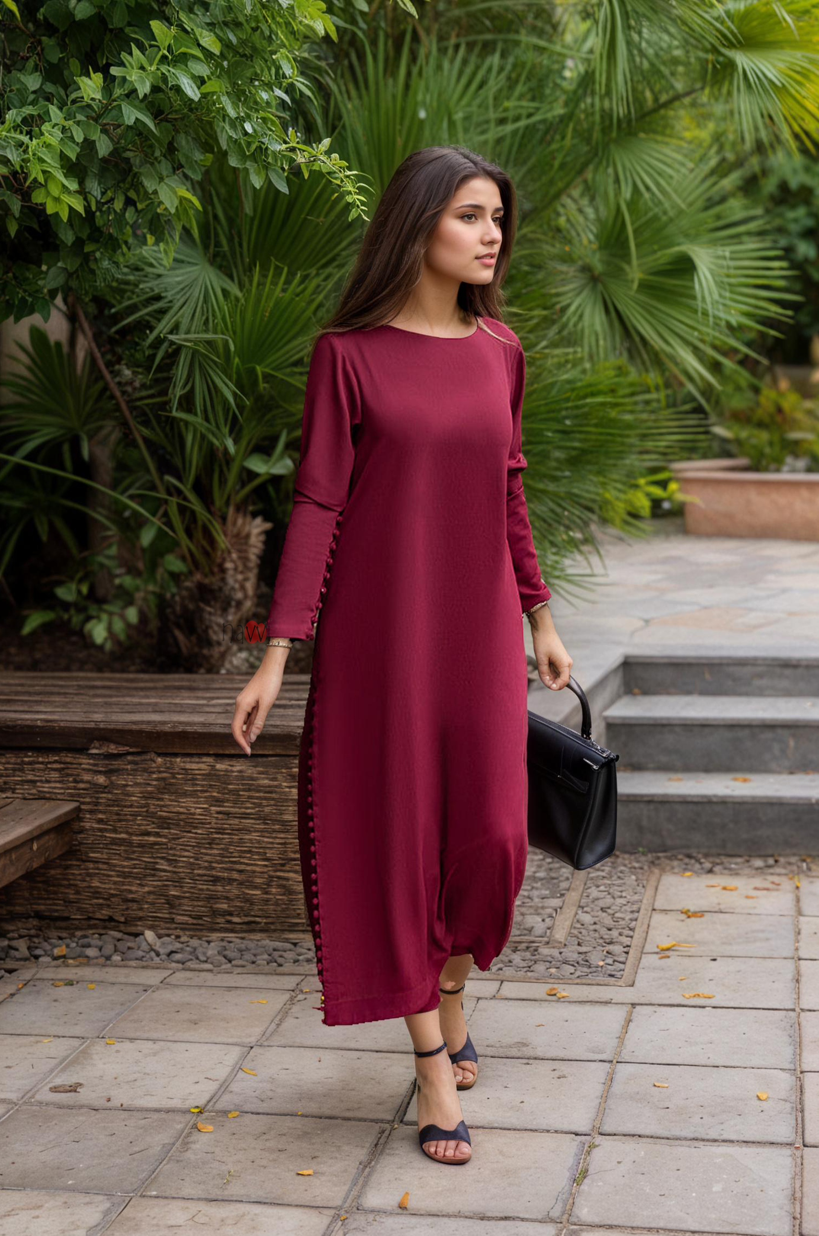 Blush Nude Straight Kurta Pant Set