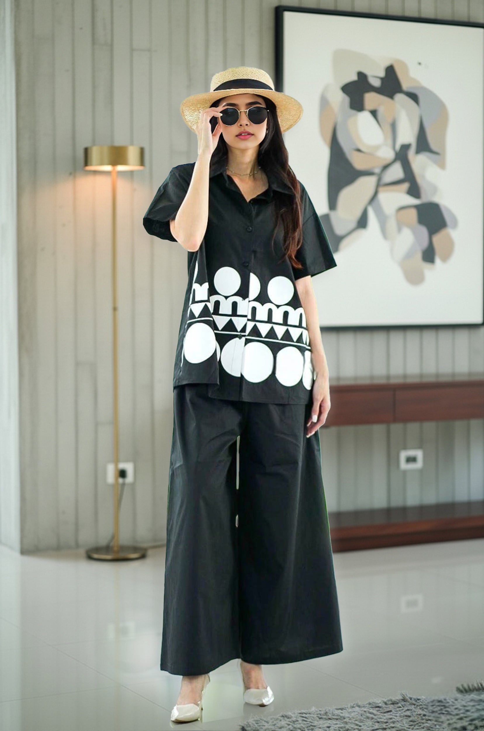 Korean Fashion Co-ord Set for Women