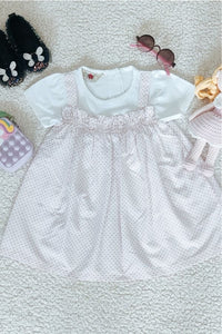Girls Light Summer Cotton Frock - Navvi.in
