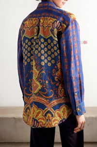 Retro Luxe Printed Shirt