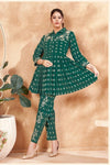 Green Delight Co - ord Set - Navvi.in