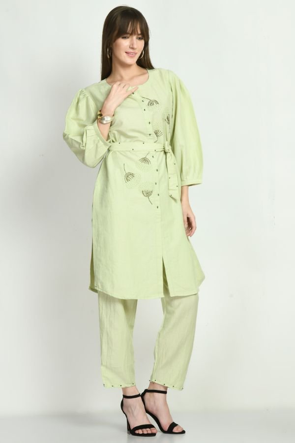 Green Hand Work Coord Set - Navvi.in
