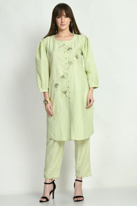 Green Hand Work Coord Set - Navvi.in