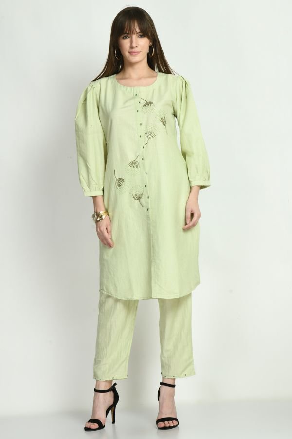 Green Hand Work Coord Set - Navvi.in