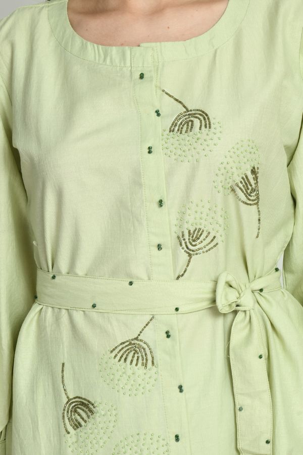 Green Hand Work Coord Set - Navvi.in