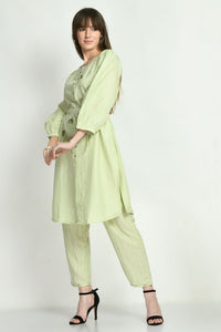Green Hand Work Coord Set - Navvi.in