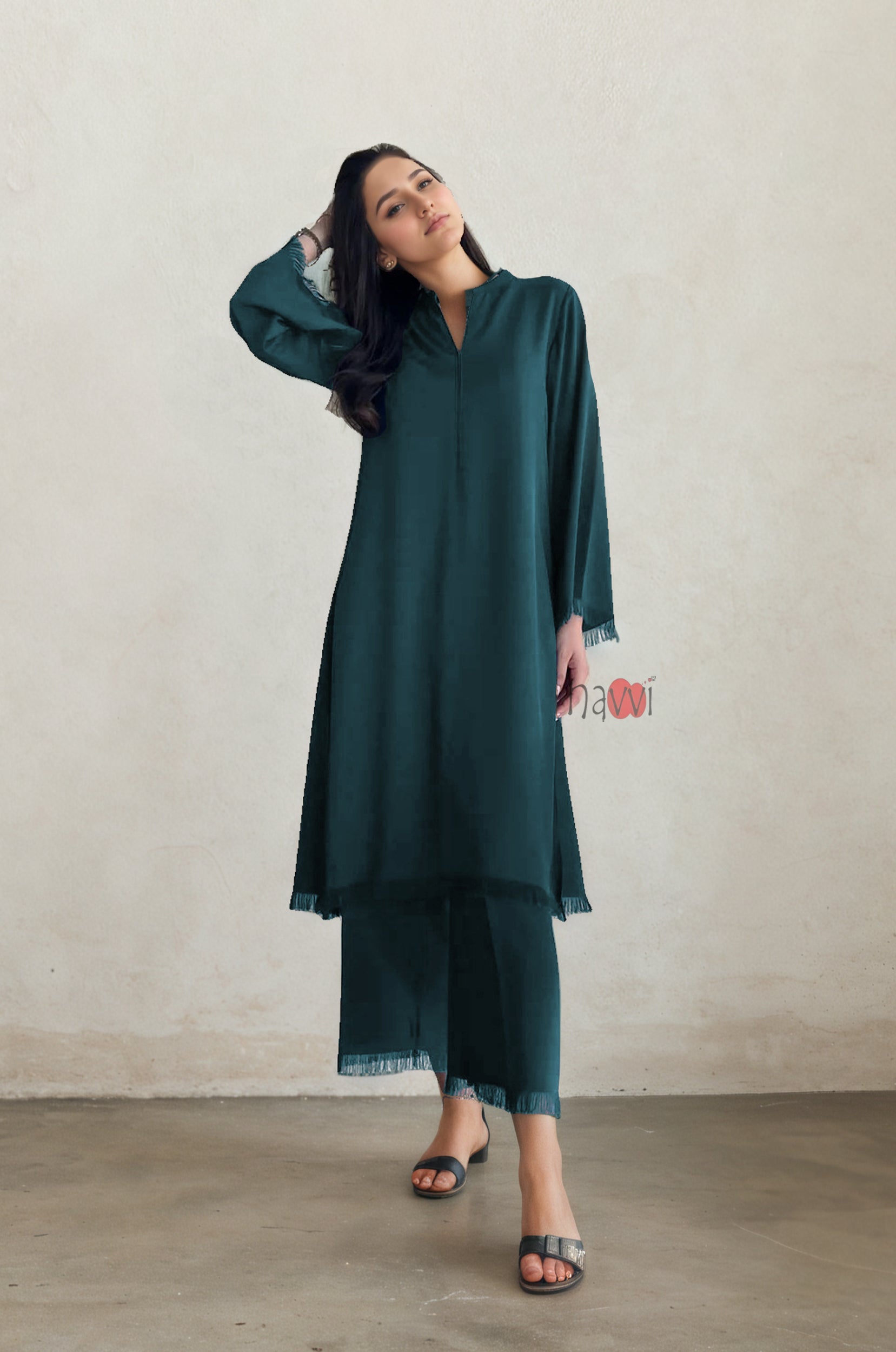 Pure Viscose Casa Blanca Coord Set