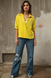Sunbeam Textured Shirt - Navvi.in