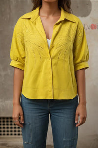 Sunbeam Textured Shirt - Navvi.in