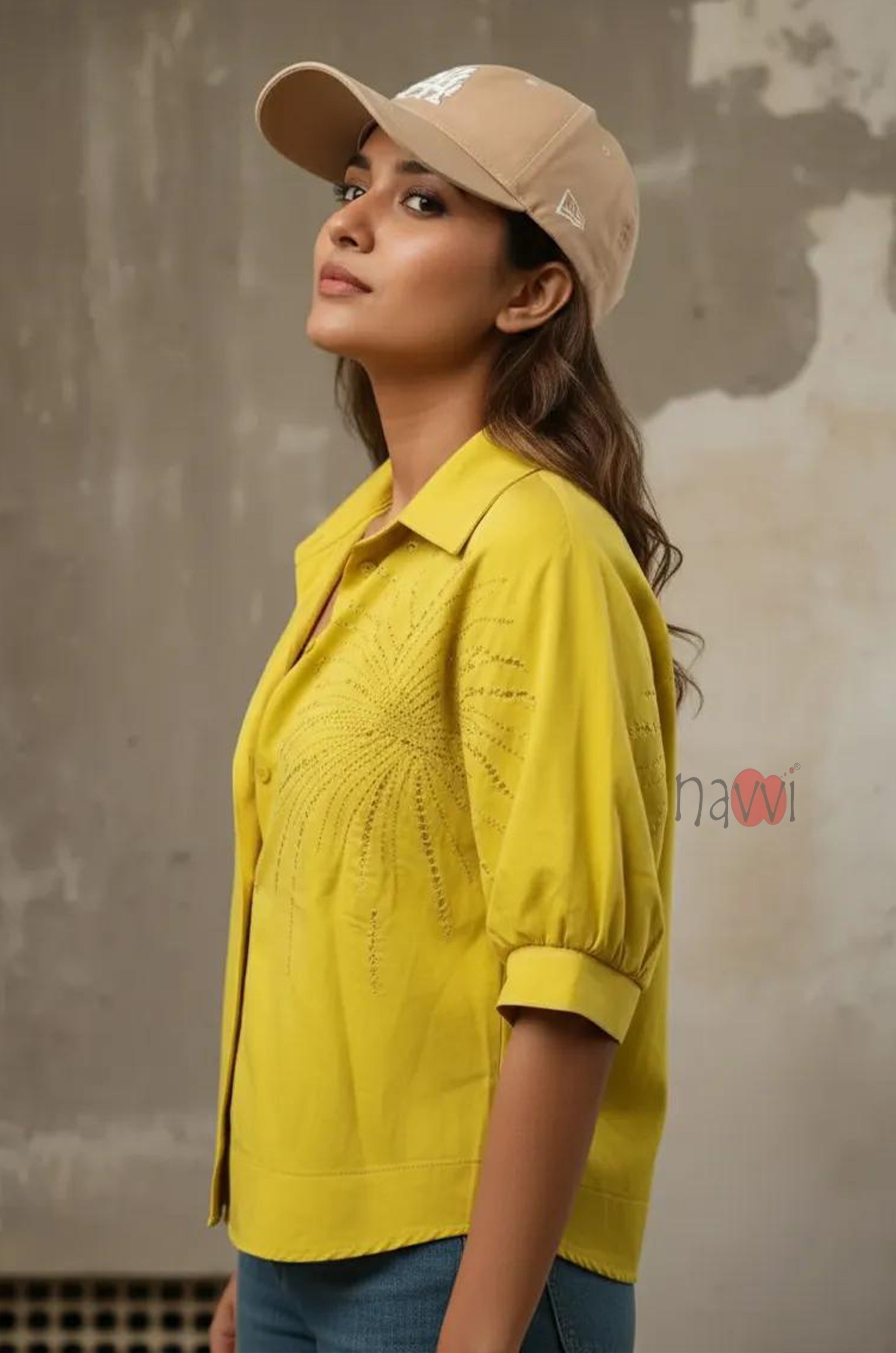 Sunbeam Textured Shirt - Navvi.in