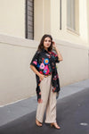 High Low Printed Shirt - Navvi.in