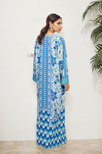 Bohemian Resort Print Maxi Dress