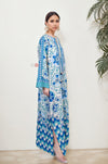 Bohemian Resort Print Maxi Dress