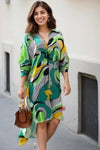 Illuminati Shirt Dress - Navvi.in