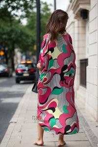 Illuminati Shirt Dress - Navvi.in